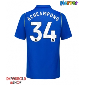 Chelsea Josh Acheampong #34 Hjemmebanetrøje 2026-27 Kort ærmer Chelsea Josh Acheampong #34 Hjemmebanetrøje 2026-27 Kort ærmer